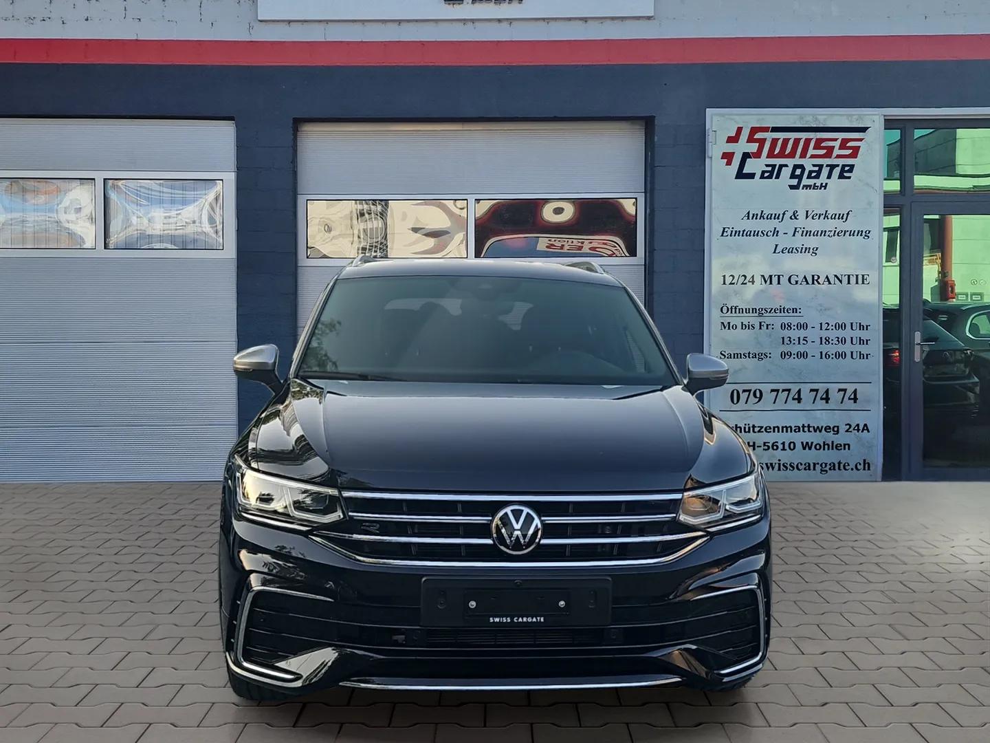 VW Tiguan Allspace 2.0 TDI SCR R-Line 4Motion DSG mit El. Ledersitze & AHK + Werksgarantie-showroom-element-2