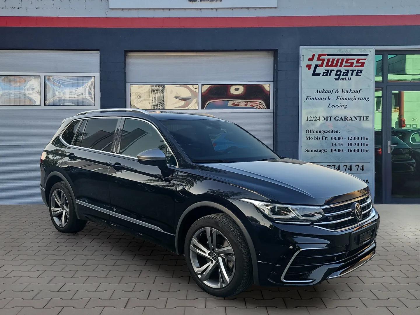 VW Tiguan Allspace 2.0 TDI SCR R-Line 4Motion DSG mit El. Ledersitze & AHK + Werksgarantie-showroom-element-1