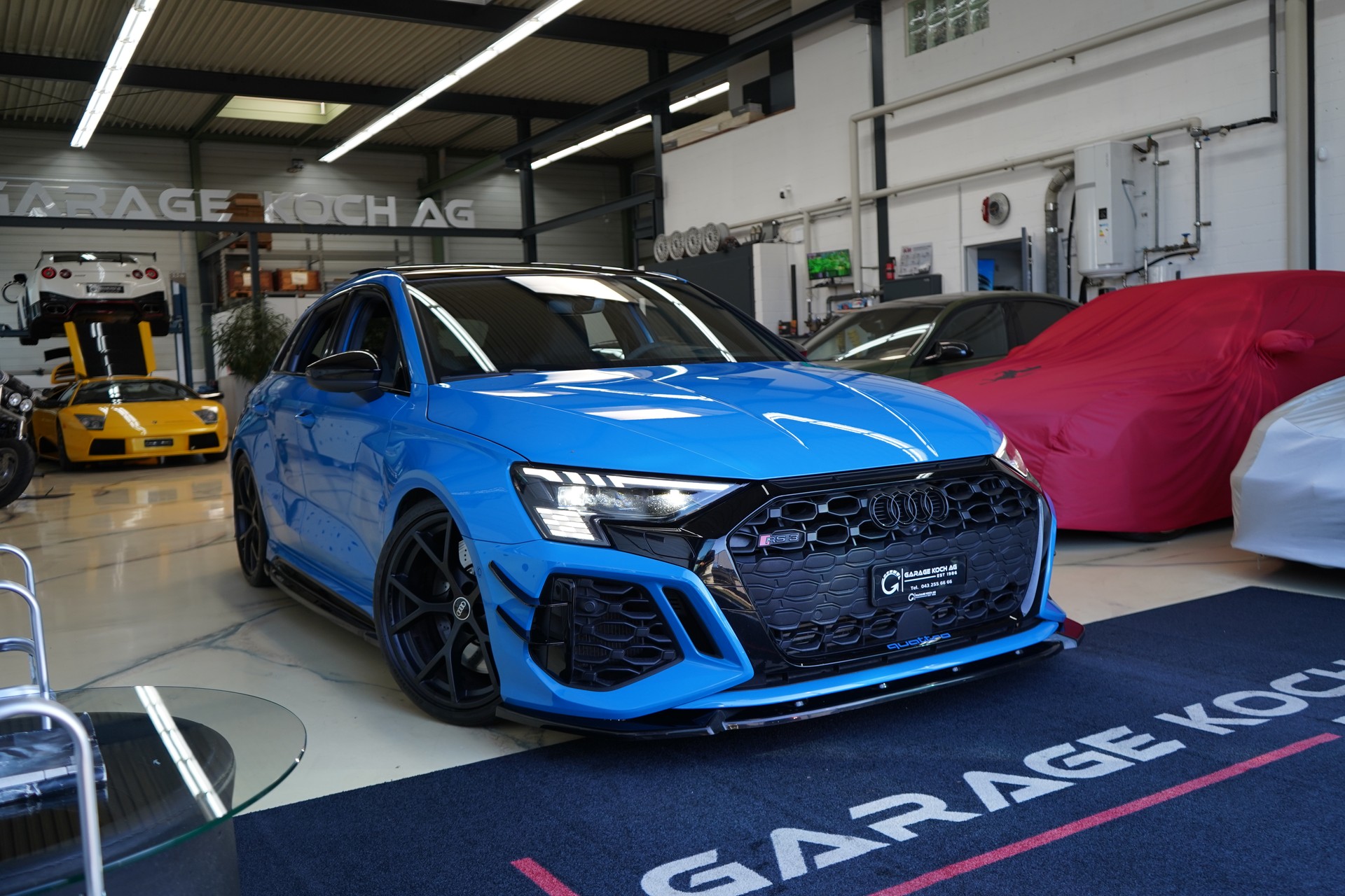AUDI RS3 Sportback 2.5 TSI quattro S-tronic / Turbo-Blau * APR *-image-11