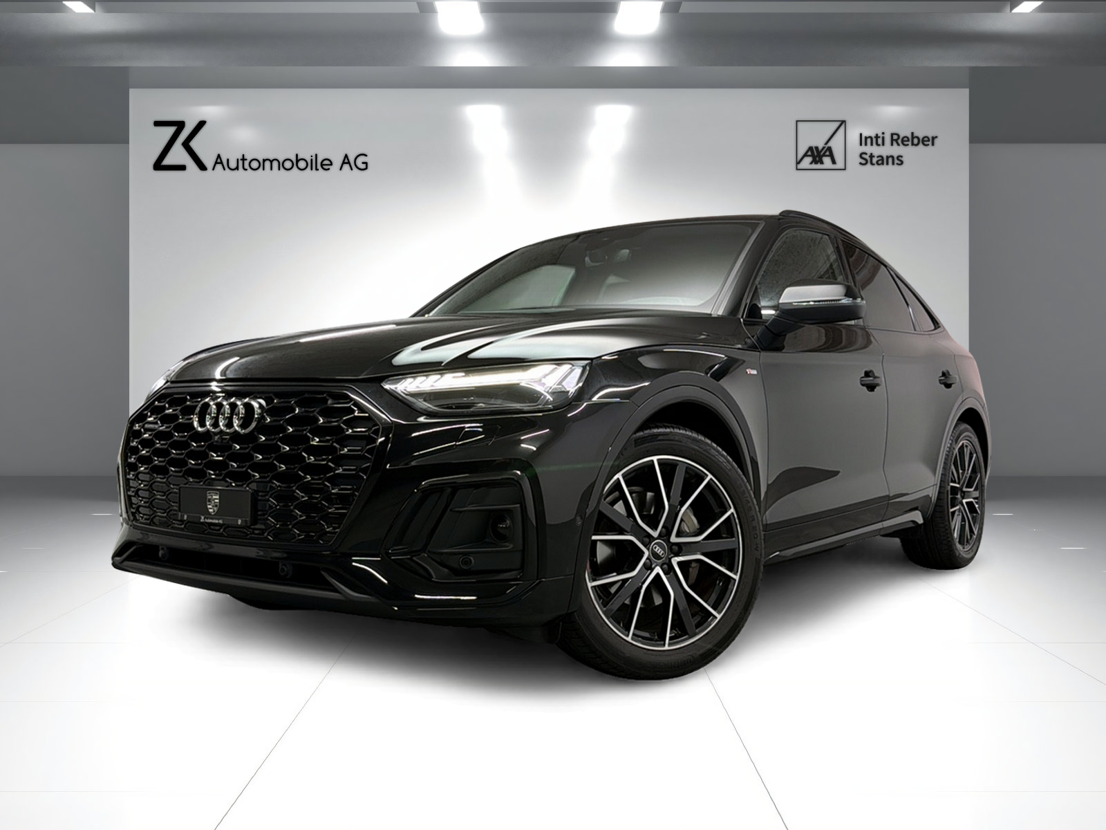 AUDI Q5 Sportback 40 TDI S-Line 204PS Blackedition quattro S-tronic / 360° Kamera / Panoramadach / Head-Up / Keyless / B&O Sound /-image-0