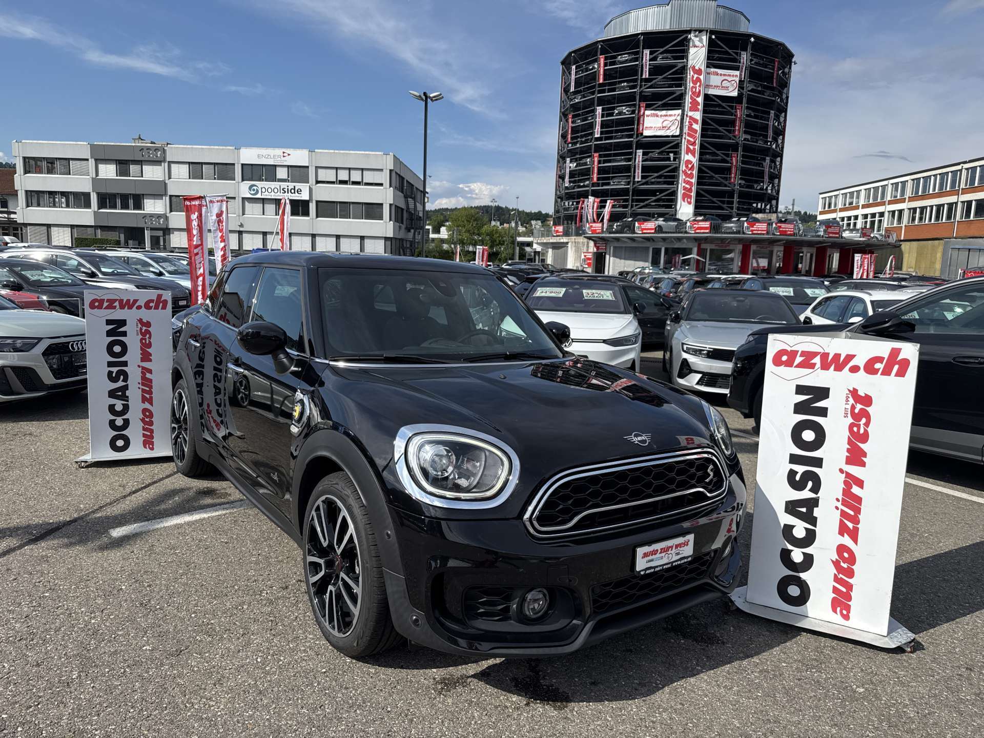MINI Countryman Cooper SE ALL4 JCW 224PS Steptronic-Automat-image-0