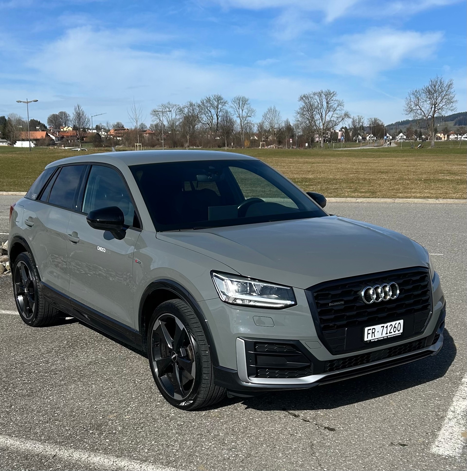 AUDI Audi Q2 2.0 TFSI quattro S-line (190 ch) – Gris Quantum-image-0