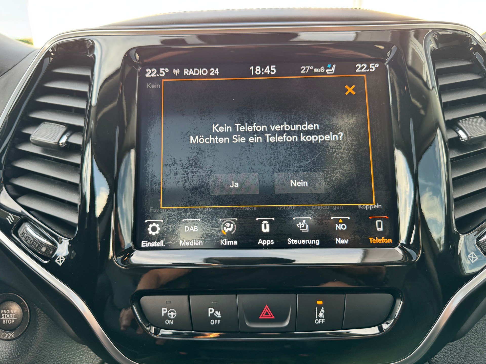 JEEP Cherokee 2.2MJ Overland+4x4+Aut+Navi+LED+Leder+Sitzheizung+Panorama+ACC+Getönte Scheiben+El.Heckklappe+Winterräder+AHK+-image-21