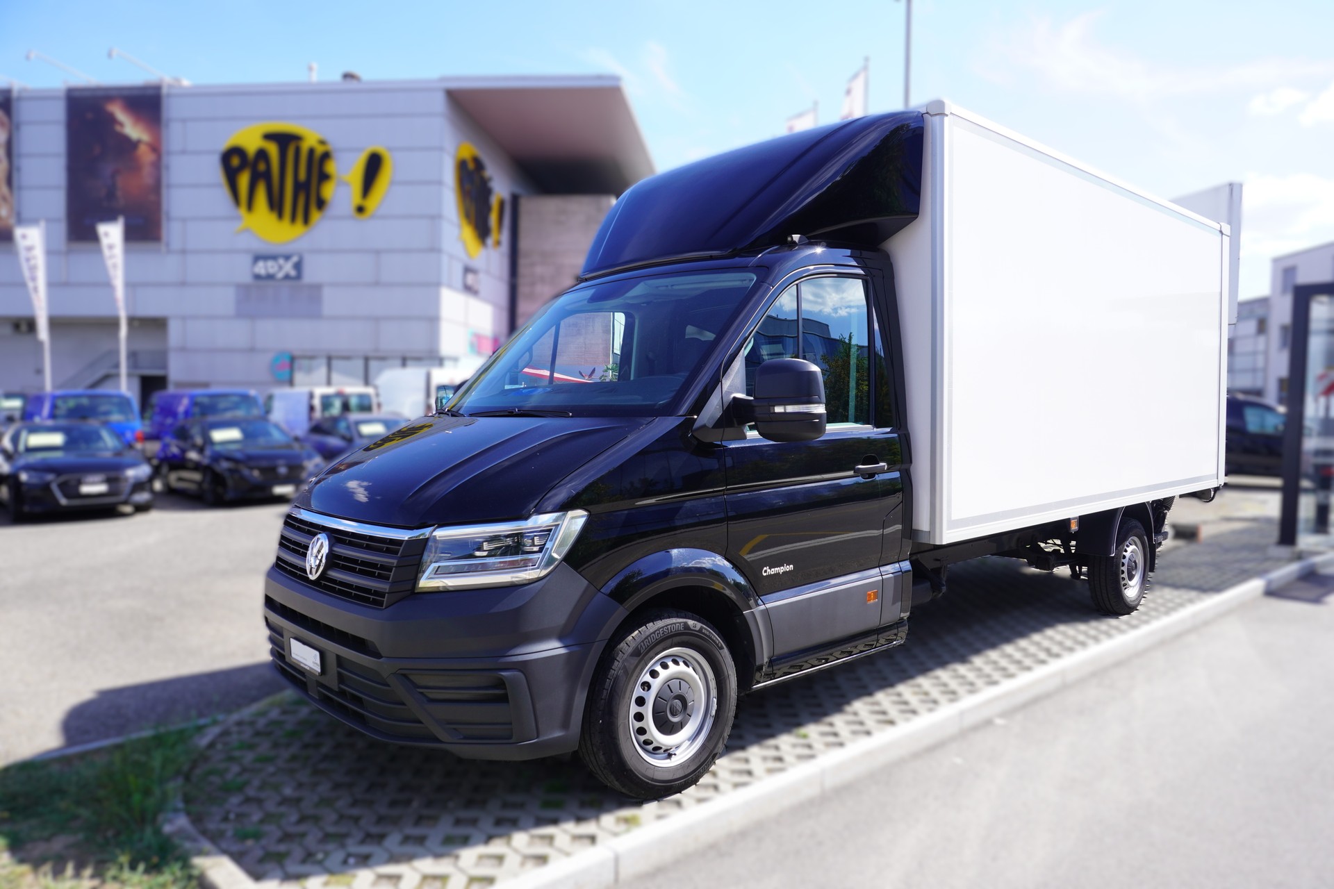 VW Crafter 35 2.0 BiTDI Hebebuhne Champion L4 A-image-0