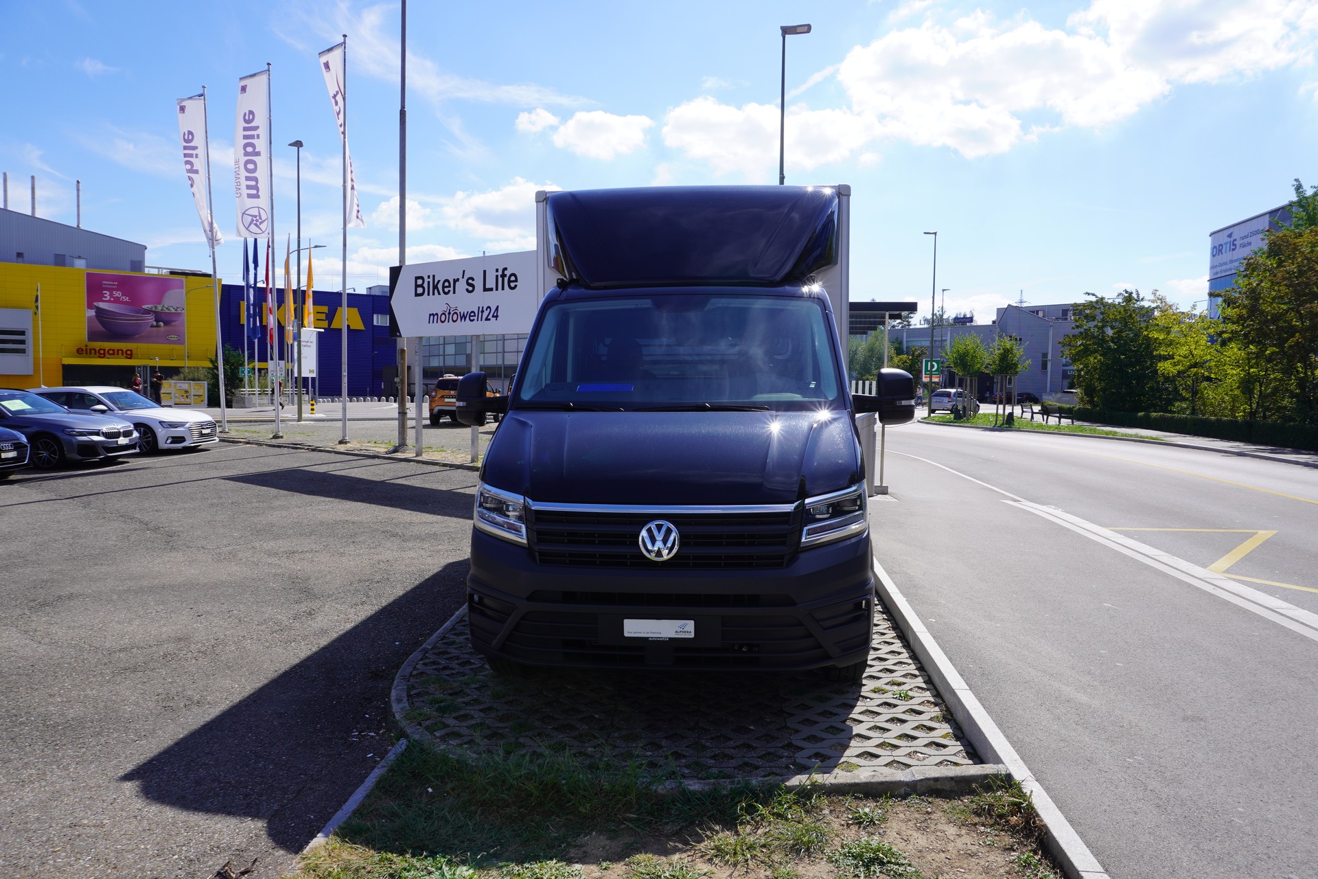 VW Crafter 35 2.0 BiTDI Hebebuhne Champion L4 A-image-1