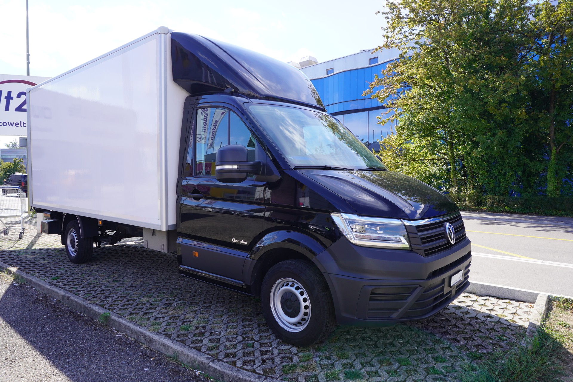 VW Crafter 35 2.0 BiTDI Hebebuhne Champion L4 A-image-2