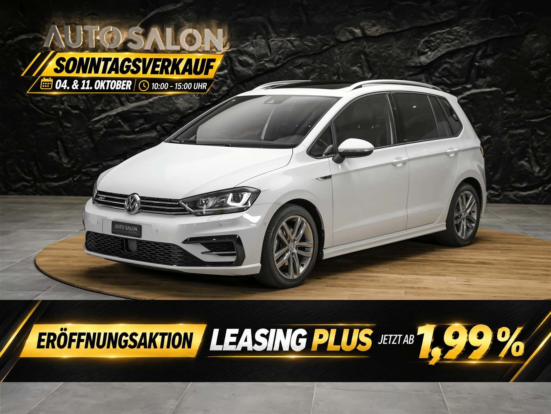 VW Golf Sportsvan 1.4 TSI R-Line DSG *Panorama*CH Fahrzeug*-image-0