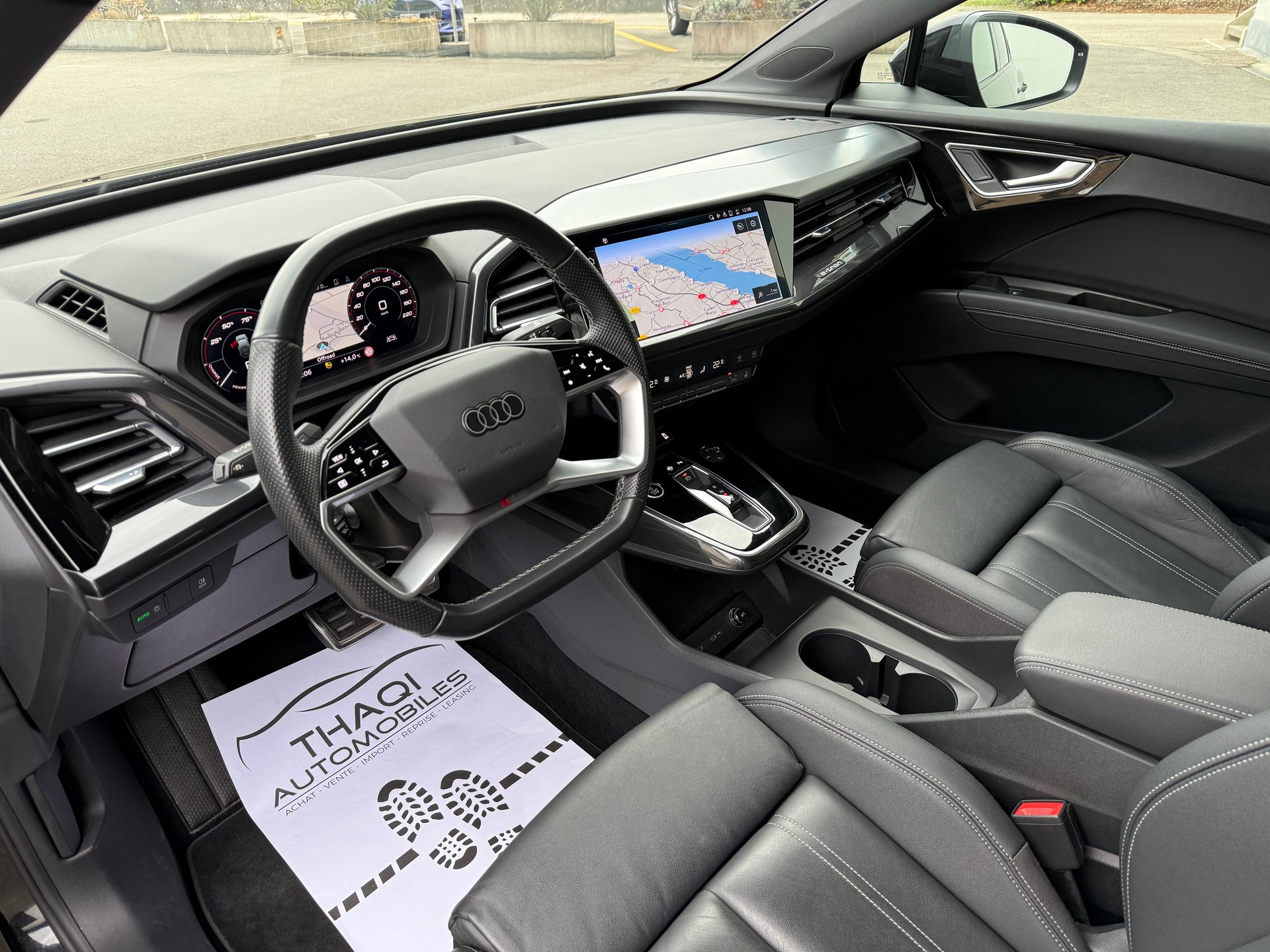 AUDI Q4 Sportback e-tron 50 quattro S-Line / Caméra de recul-image-12