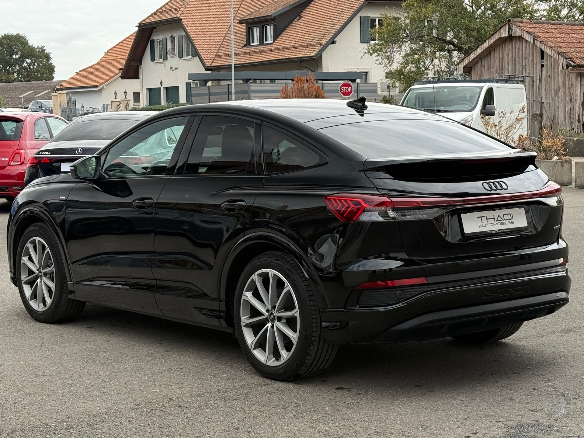 AUDI Q4 Sportback e-tron 50 quattro S-Line / Caméra de recul-image-8