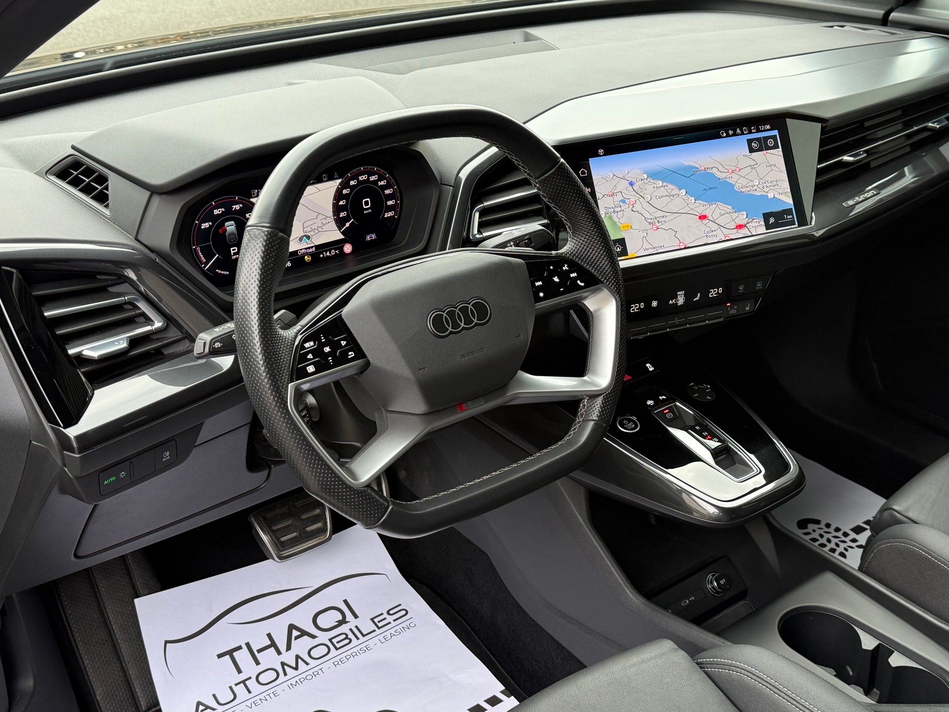 AUDI Q4 Sportback e-tron 50 quattro S-Line / Caméra de recul-image-11