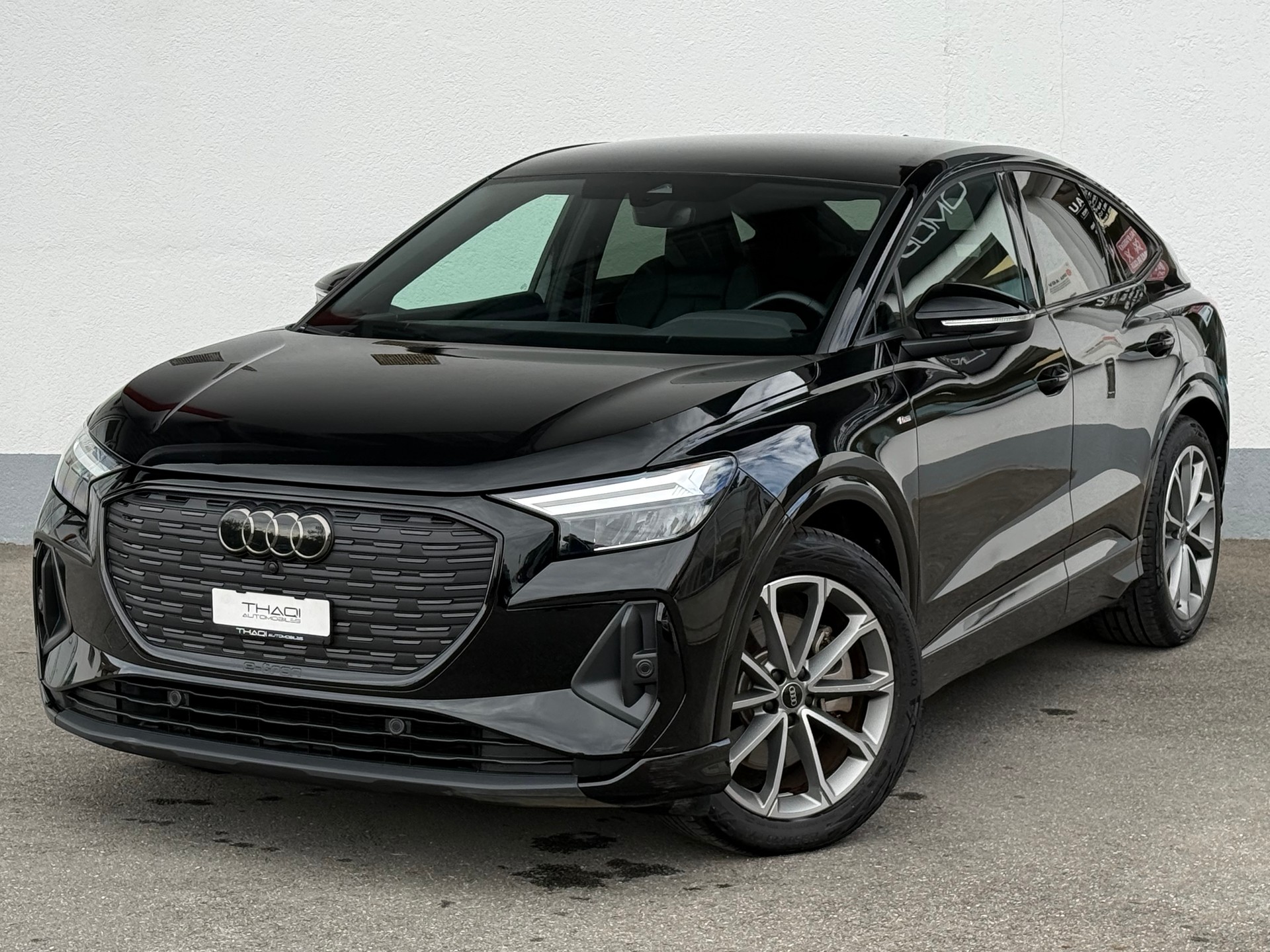 AUDI Q4 Sportback e-tron 50 quattro S-Line / Caméra de recul-image-0