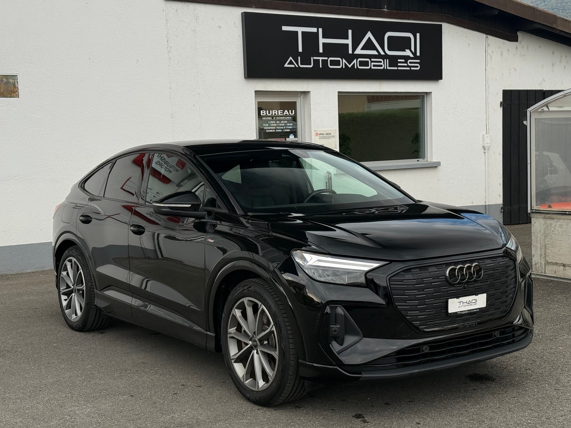 AUDI Q4 Sportback e-tron 50 quattro S-Line / Caméra de recul-image-10