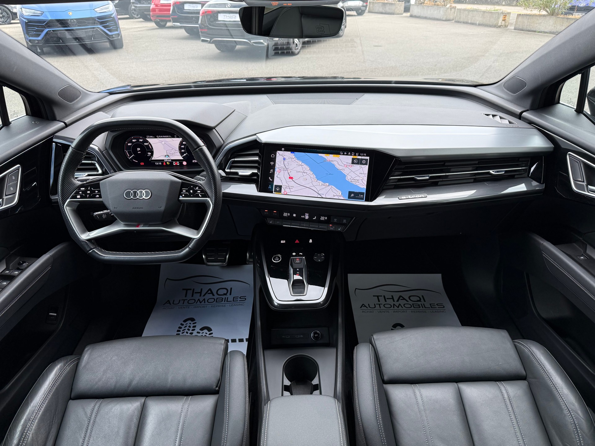 AUDI Q4 Sportback e-tron 50 quattro S-Line / Caméra de recul-image-17