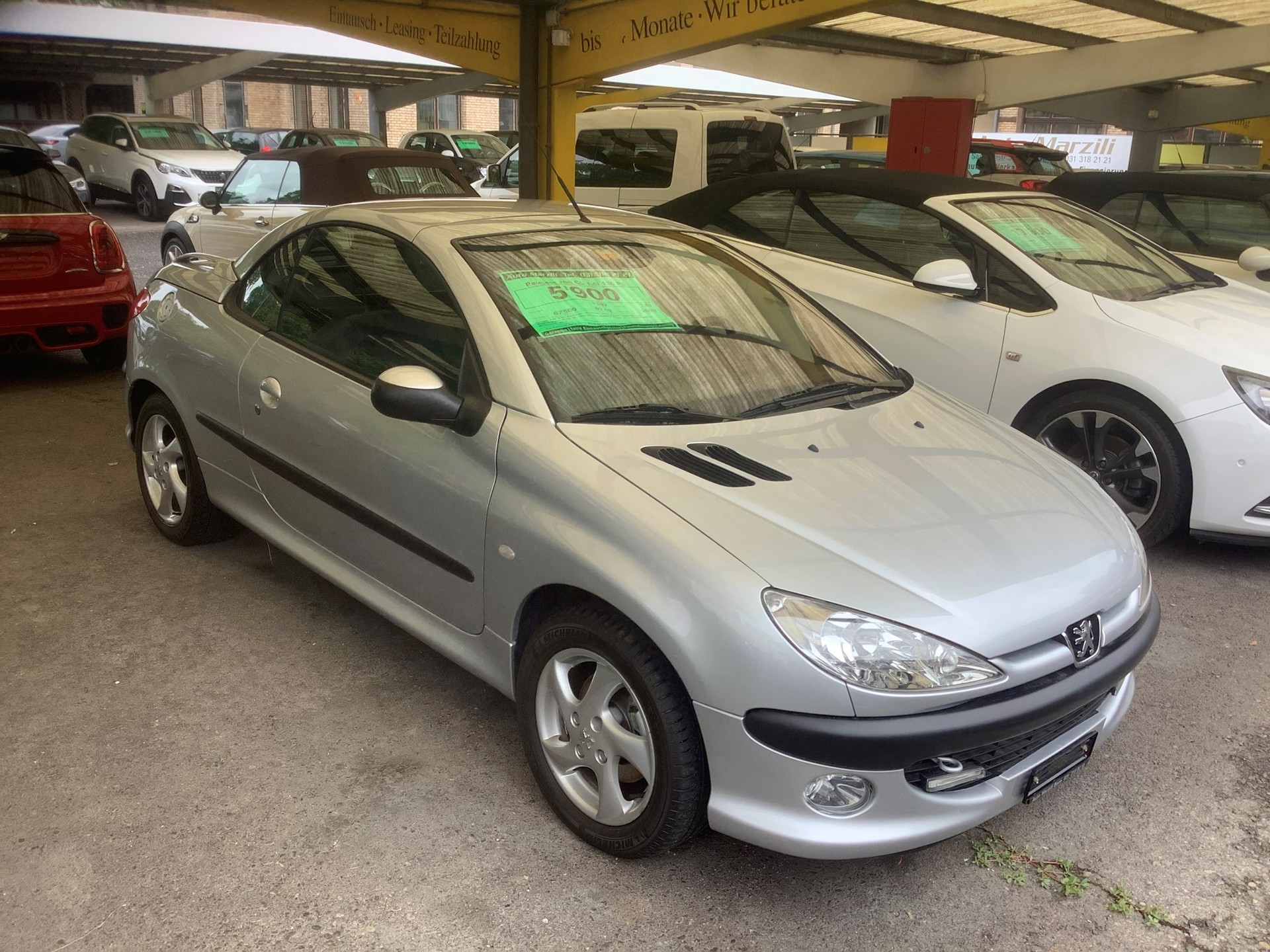 PEUGEOT 206 CC 1.6 16V Black & Silver Edition-image-15