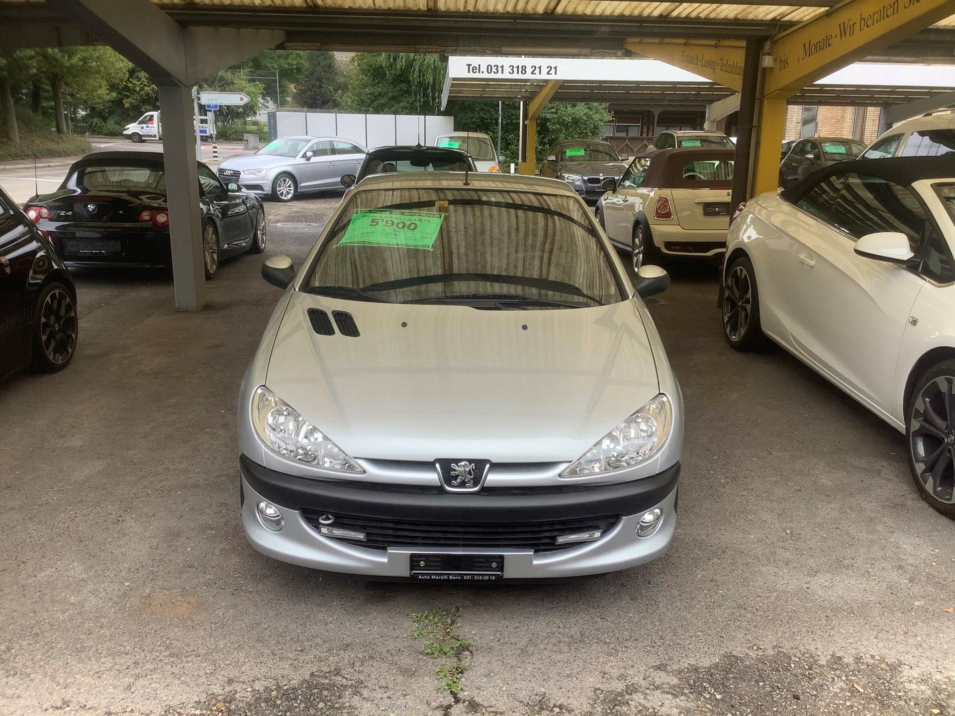 PEUGEOT 206 CC 1.6 16V Black & Silver Edition-image-0