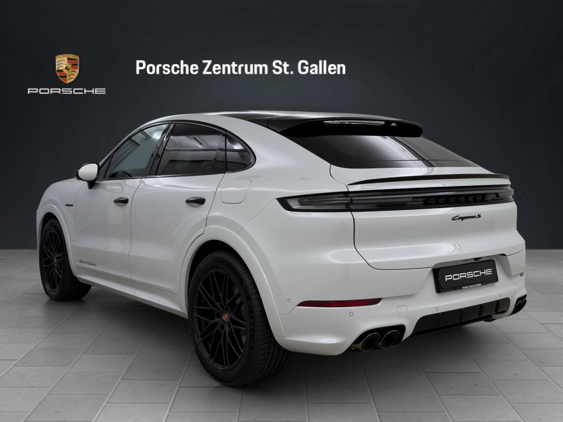 PORSCHE Cayenne S E-Hybrid Coupé Black Edition-image-2