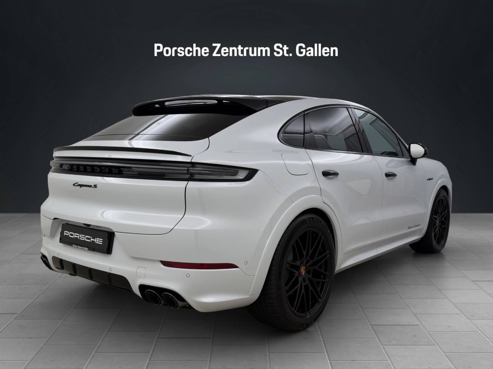 PORSCHE Cayenne S E-Hybrid Coupé Black Edition-image-6