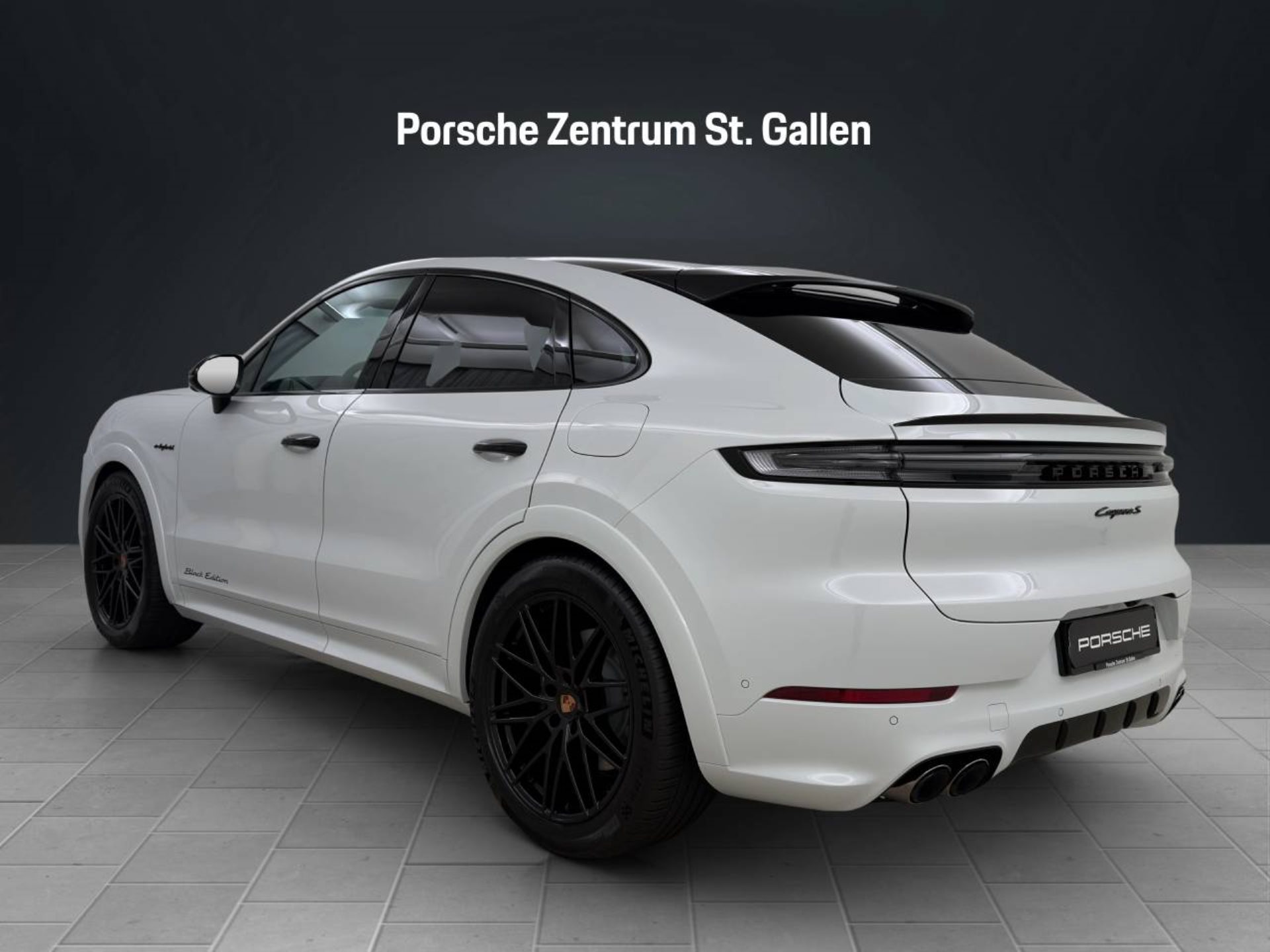 PORSCHE Cayenne S E-Hybrid Coupé Black Edition-image-2