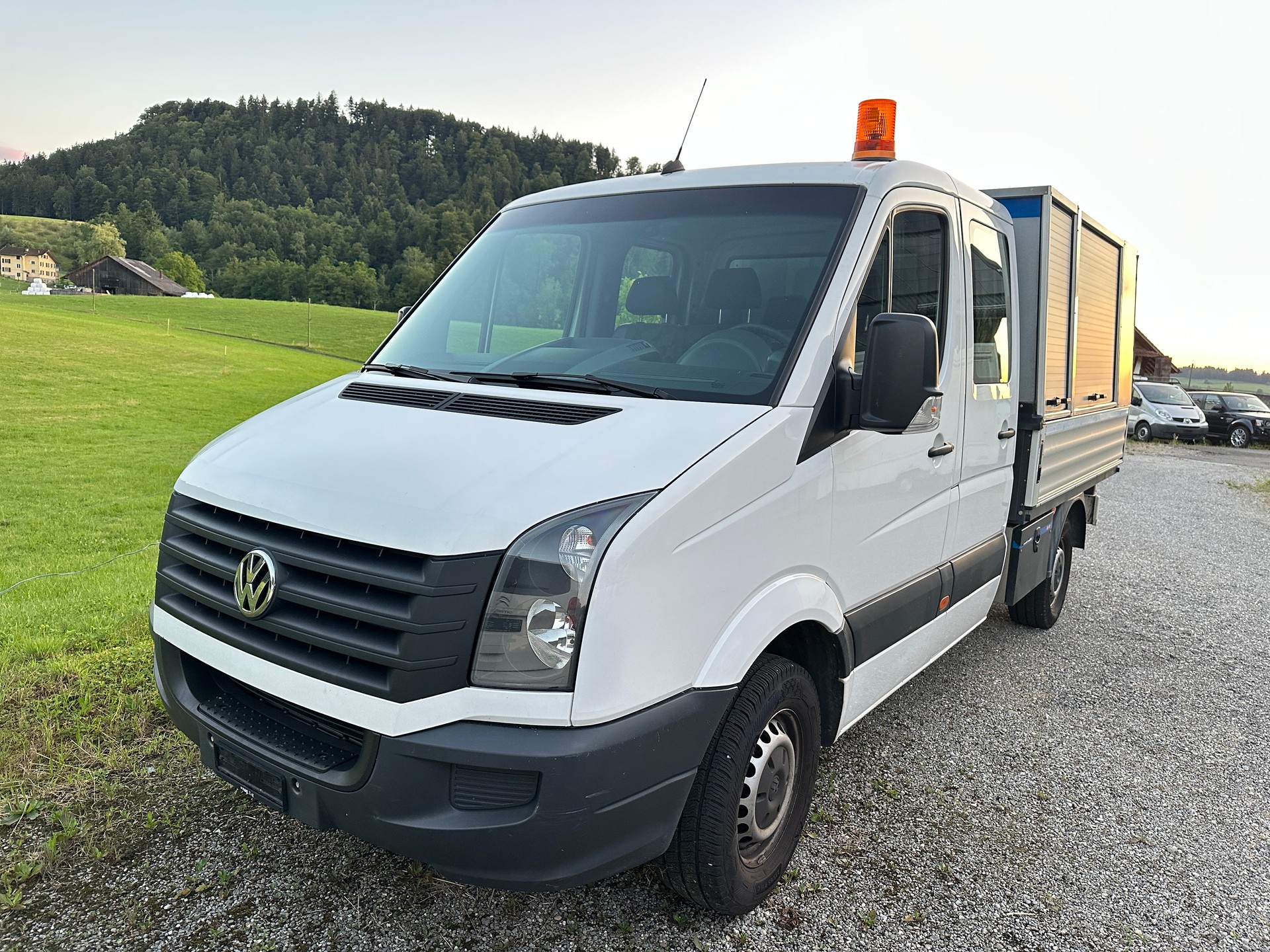 VW Crafter 35 2.0 TDI Entry Doppelkabine mit Spezialbau Kastenwagen