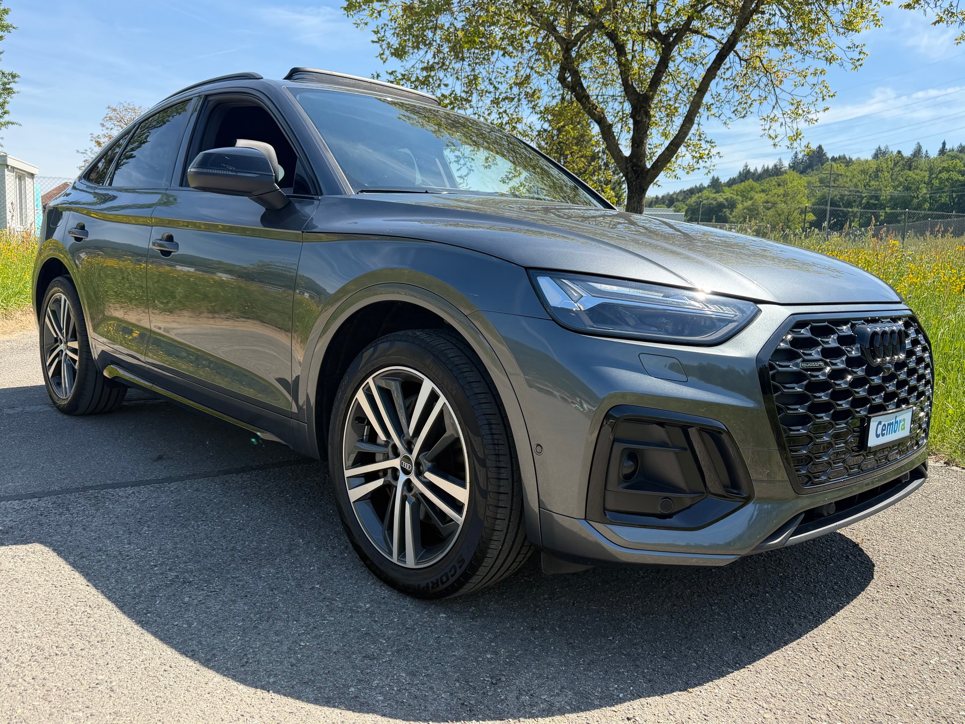 AUDI "S-LINE Q5 SPORTBACK" 50 TFSI E PHEV S "QUATTRO" S-TRONIC. CH WAGEN. MIT AUDI GARANTIE.
