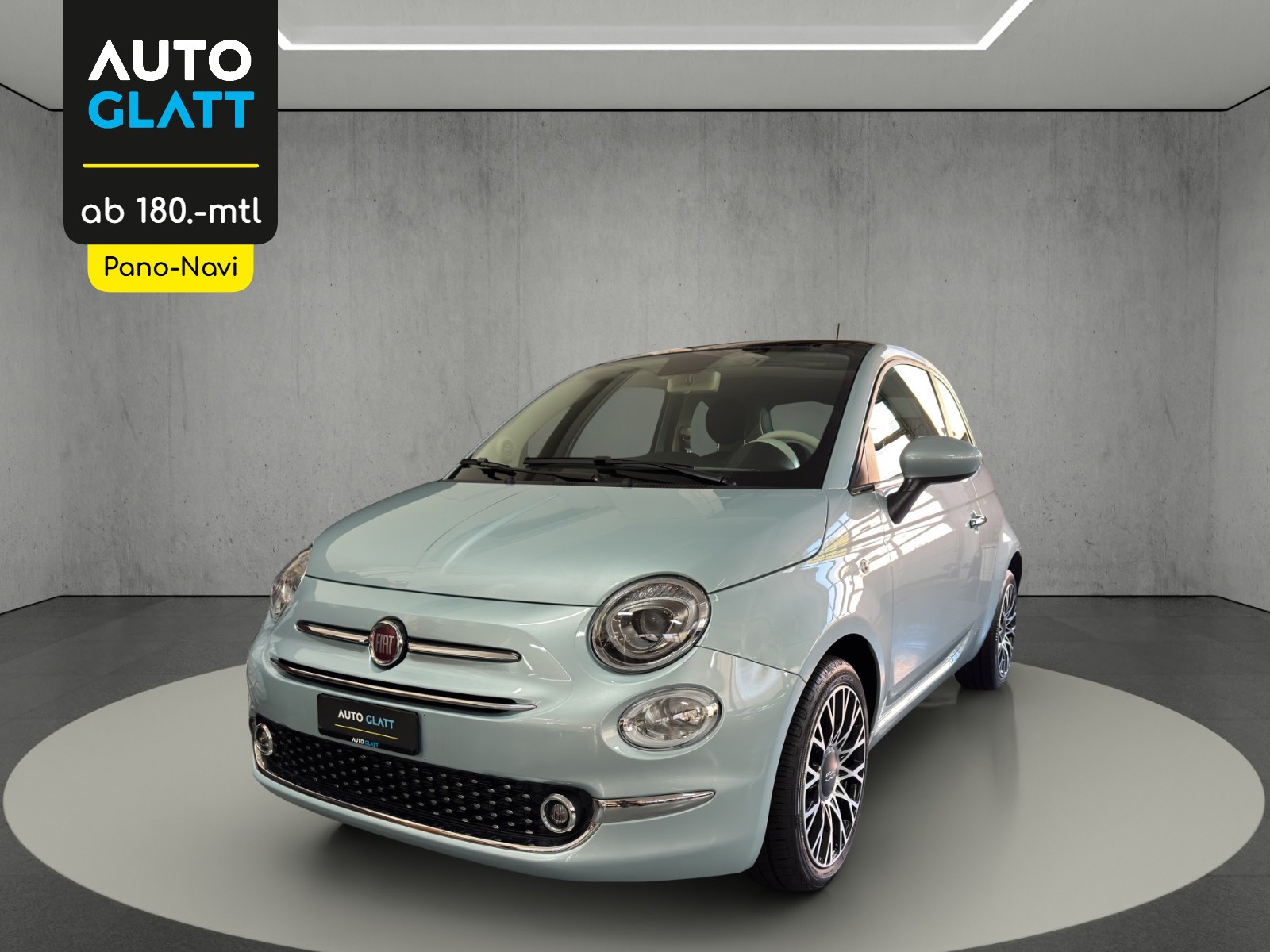 FIAT 500 1.0 MildHybrid Dolcevita "Panodach-Klimaautomat"-image-0