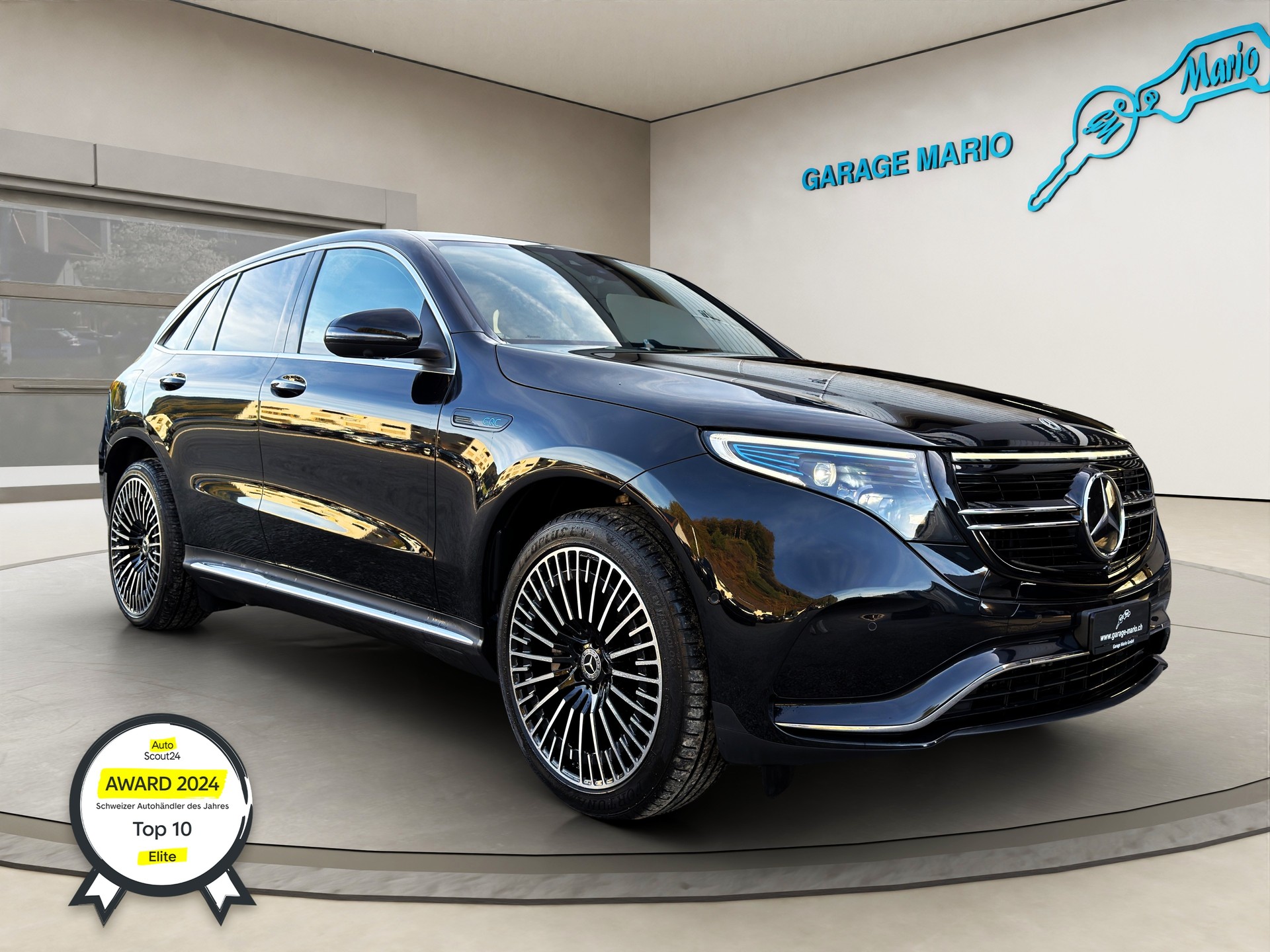 MERCEDES-BENZ EQC 400 4Matic EQ Star ✅CH-Fahrzeug & TOP-AUSSTATTUNG und Frisch ab Service✅-image-0