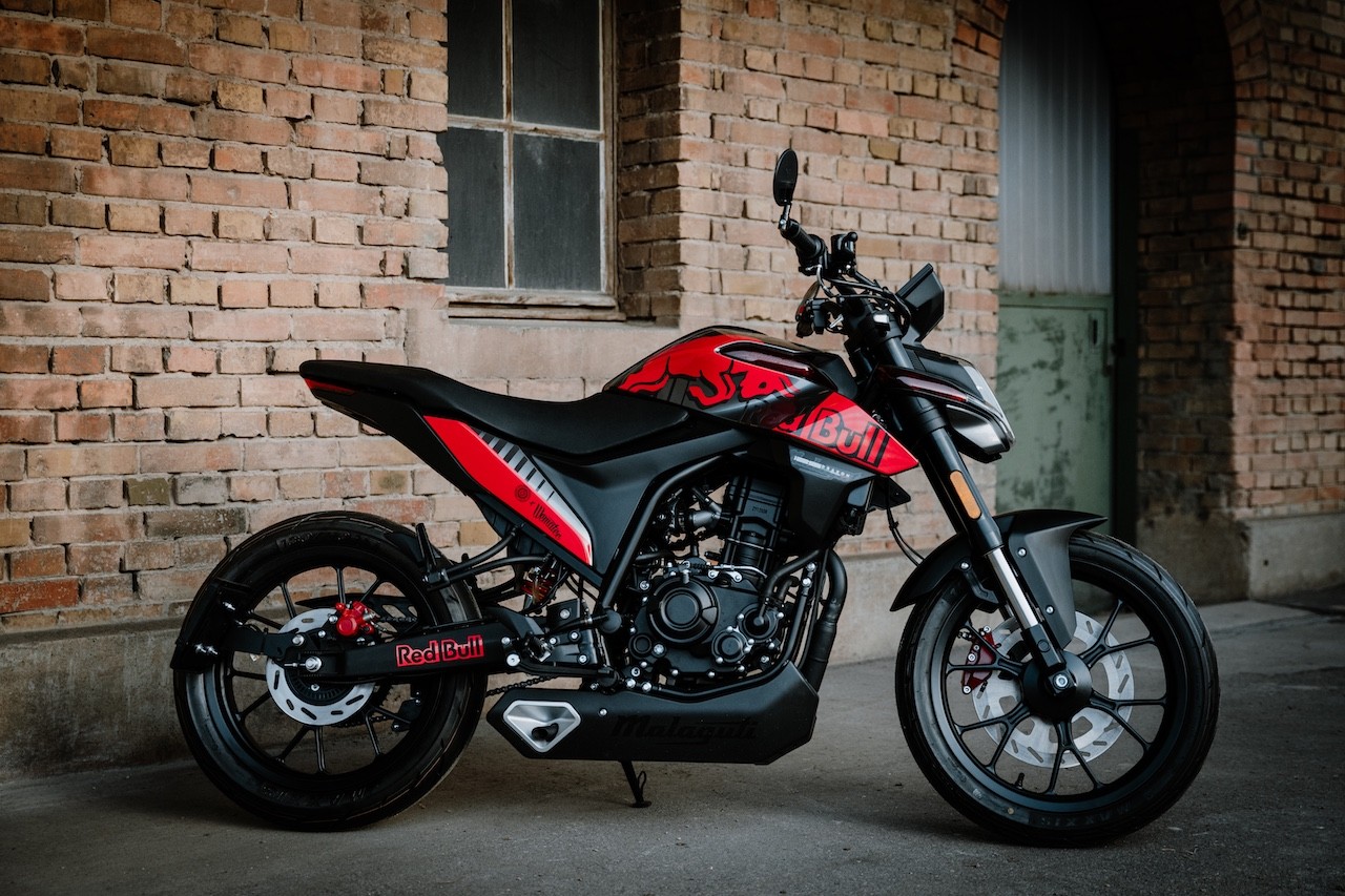 MALAGUTI Drakon 125 ABS Red Bull Edition - GRATIS LIEFERUNG-image-2