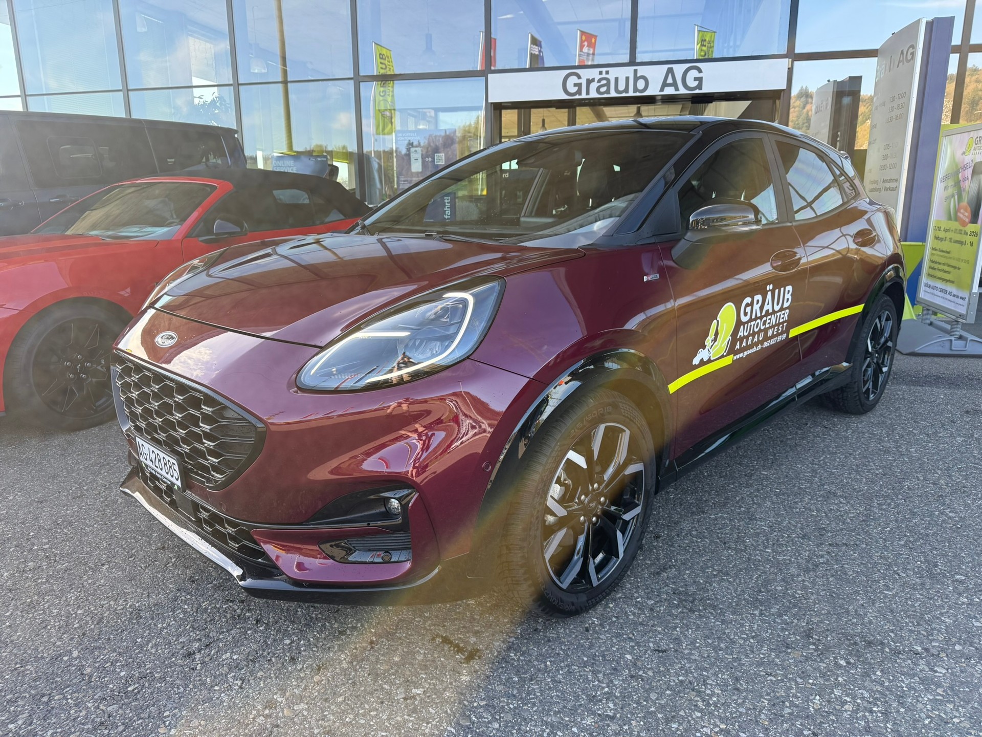 FORD Puma 1.0 MHEV Vivid Ruby-image-0
