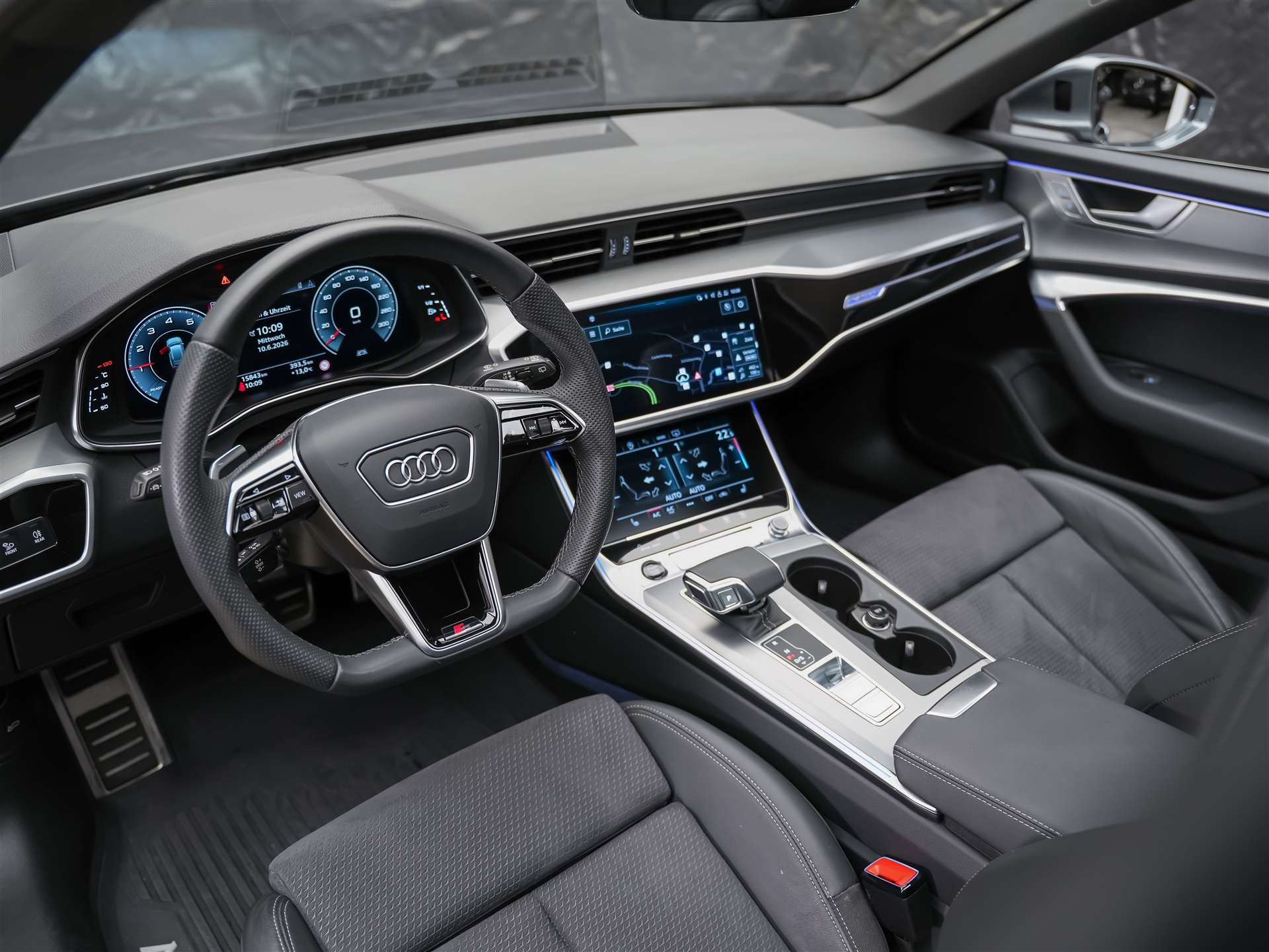 AUDI A6 Avant 45 TFSI S-Line advanced S-tronic quattro *Matrix-LED*Panorama*B&O*Ambientebeleuchtung*-image-7