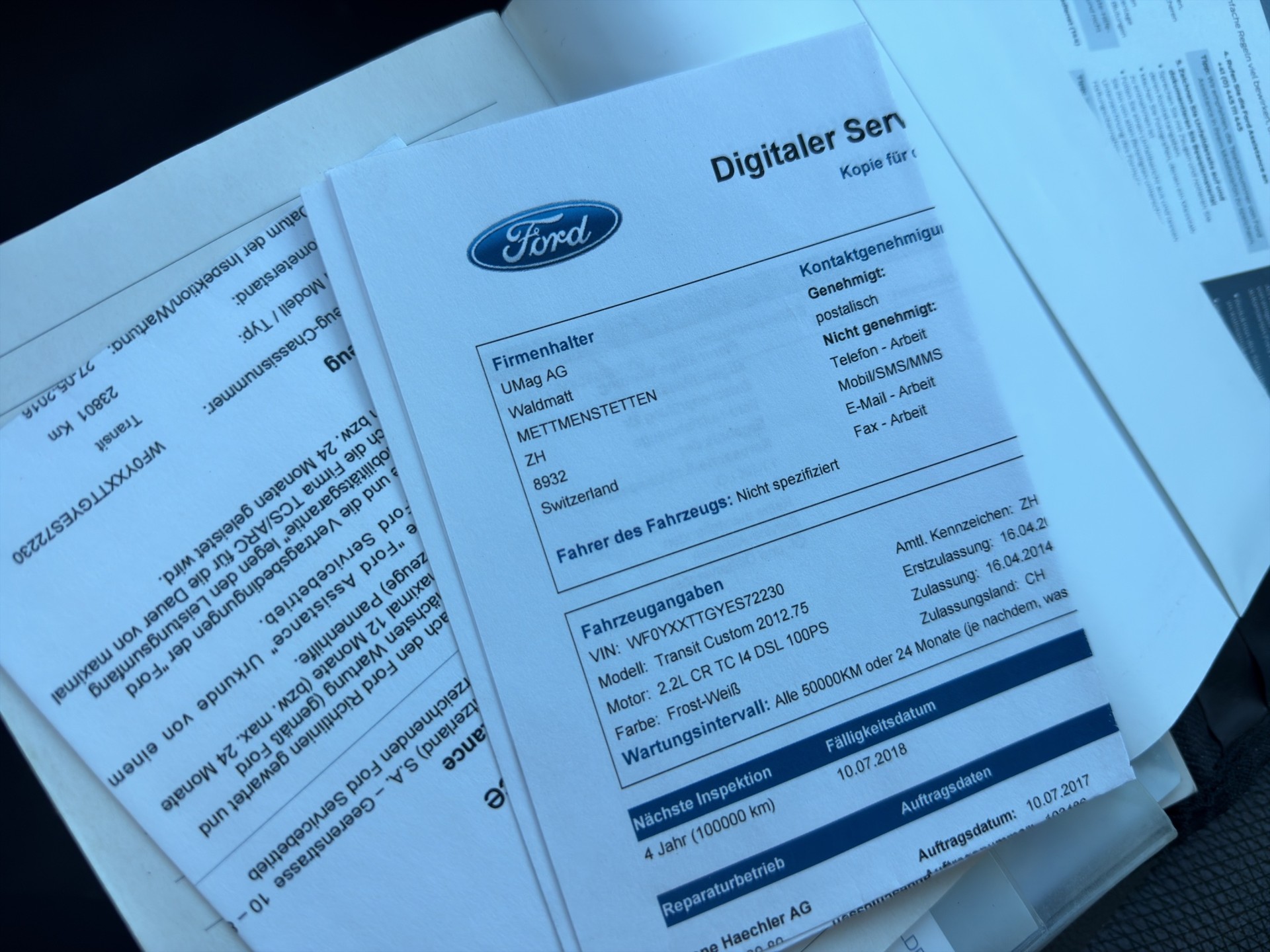 FORD Transit Custom Van 250 L1H1 Level 3 3 SITZ-image-13