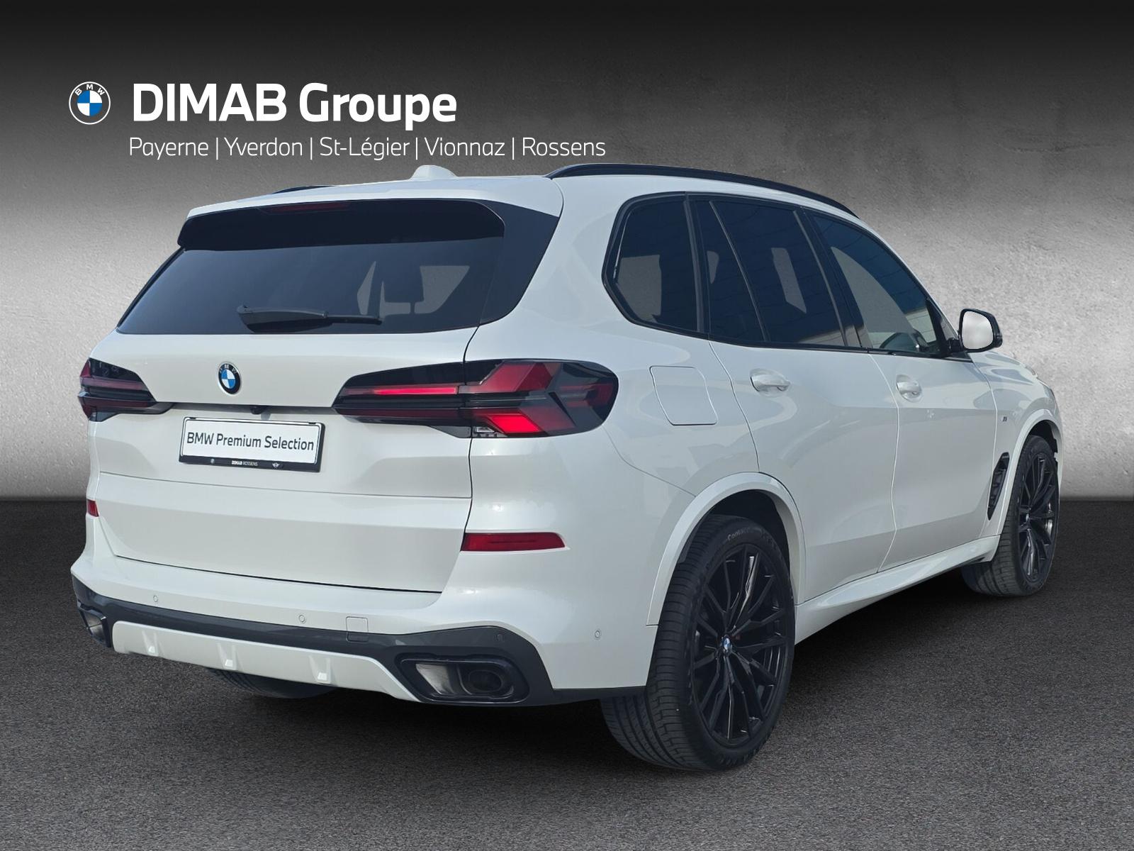 BMW X5 40d M Sport Pro xDrive * Mineralweiss* (CH) AHK 3.5T ** 7 Places **-image-4