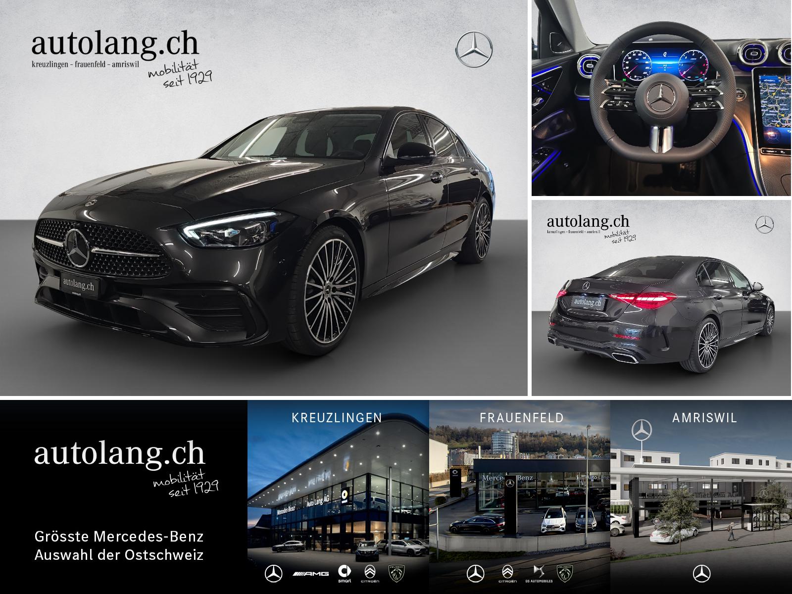 MERCEDES-BENZ C 220 d AMG Line 4Matic Swiss Star-image-0