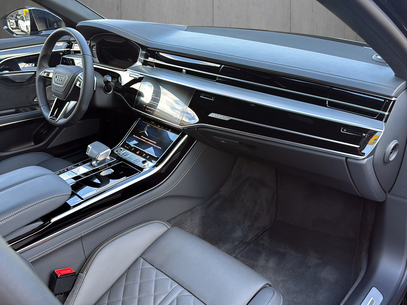 AUDI A8 60 TFSI e quattro tiptronic*B&O Sound, S-Sportsitze PLUS, AHK, Allradlenkung, Optikpaket-schwarz, (5-Jahre Garantie)-image-8