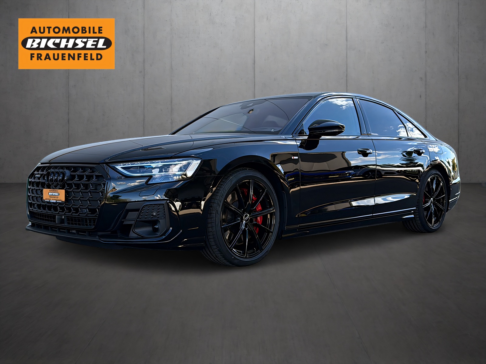 AUDI A8 60 TFSI e quattro tiptronic*B&O Sound, S-Sportsitze PLUS, AHK, Allradlenkung, Optikpaket-schwarz, (5-Jahre Garantie)-image-1