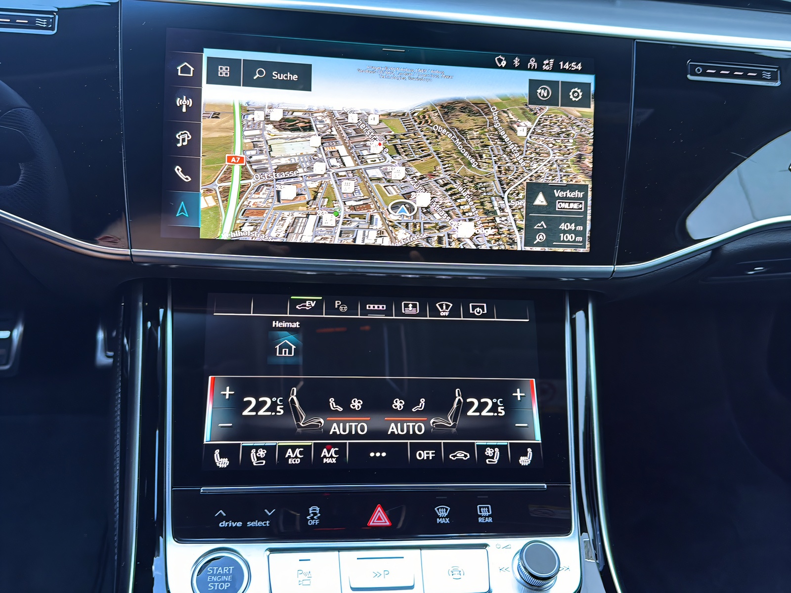 AUDI A8 60 TFSI e quattro tiptronic*B&O Sound, S-Sportsitze PLUS, AHK, Allradlenkung, Optikpaket-schwarz, (5-Jahre Garantie)-image-11