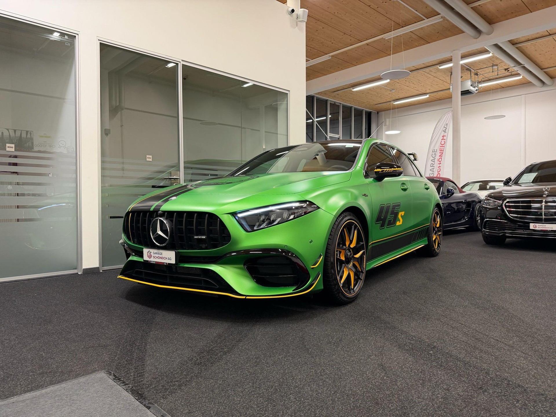 MERCEDES-BENZ A 45 S AMG 4matic+ Limited Edition Green Hell Magno-image-0