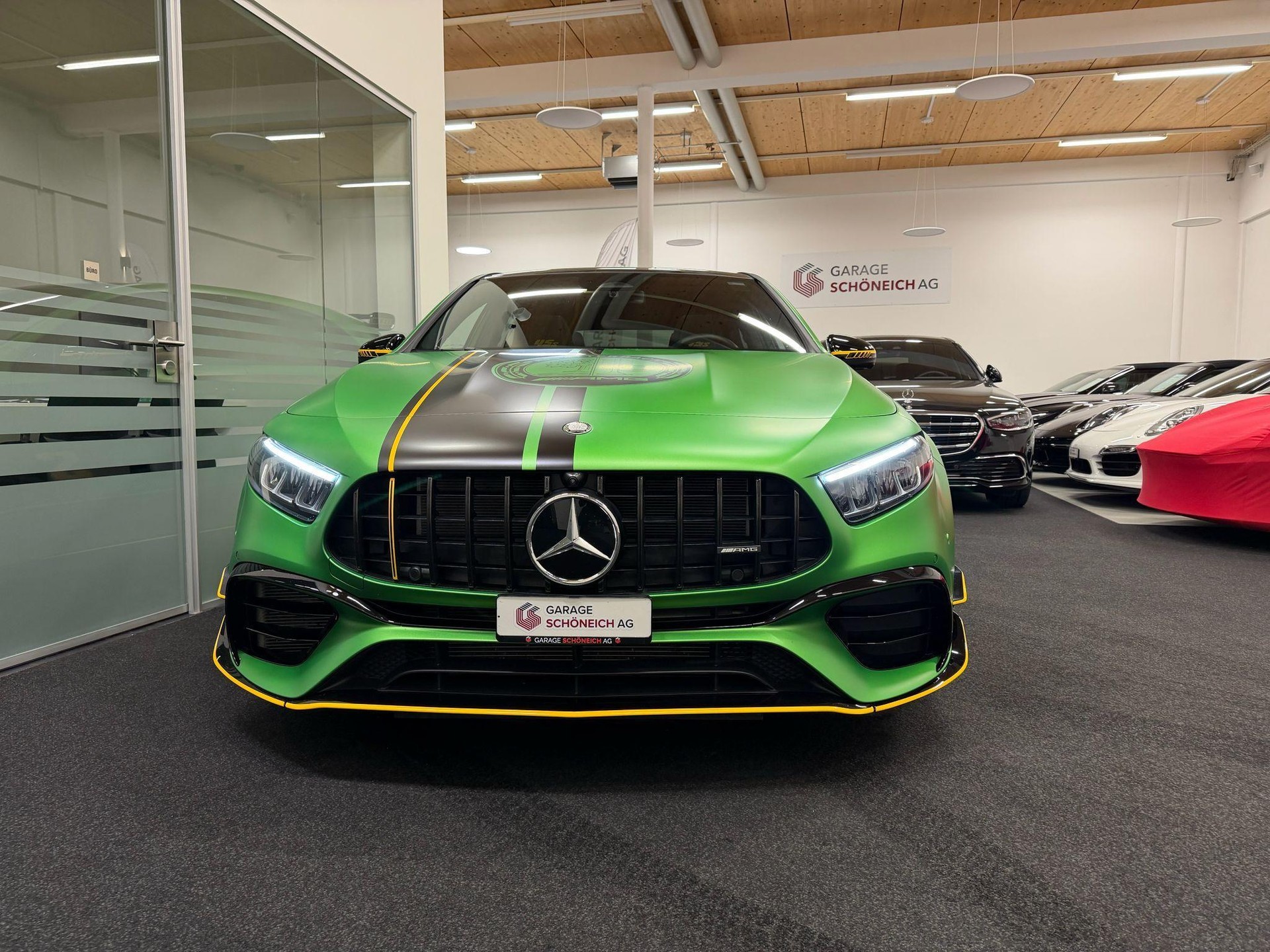 MERCEDES-BENZ A 45 S AMG 4matic+ Limited Edition Green Hell Magno-image-1