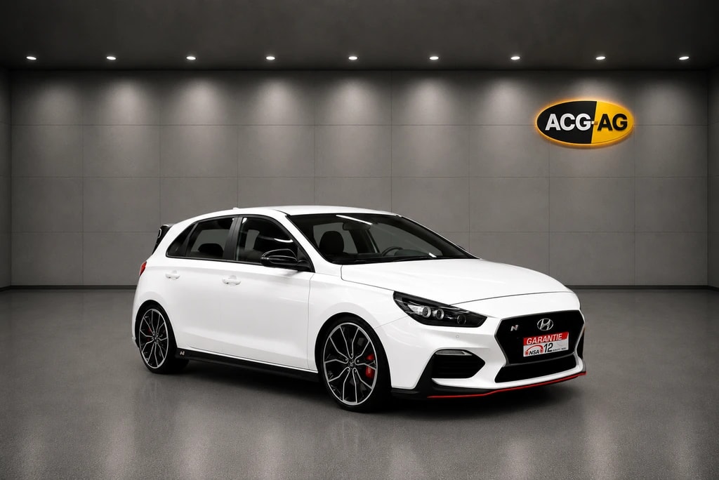 HYUNDAI i30 N 2.0 T-GDi ** Teil-Leder ** Gr-Navi ** RF-Kamera ** Sitzmemory ** Lenkrad-Heizung ** Frisch Ab MFK & Service **-image-0
