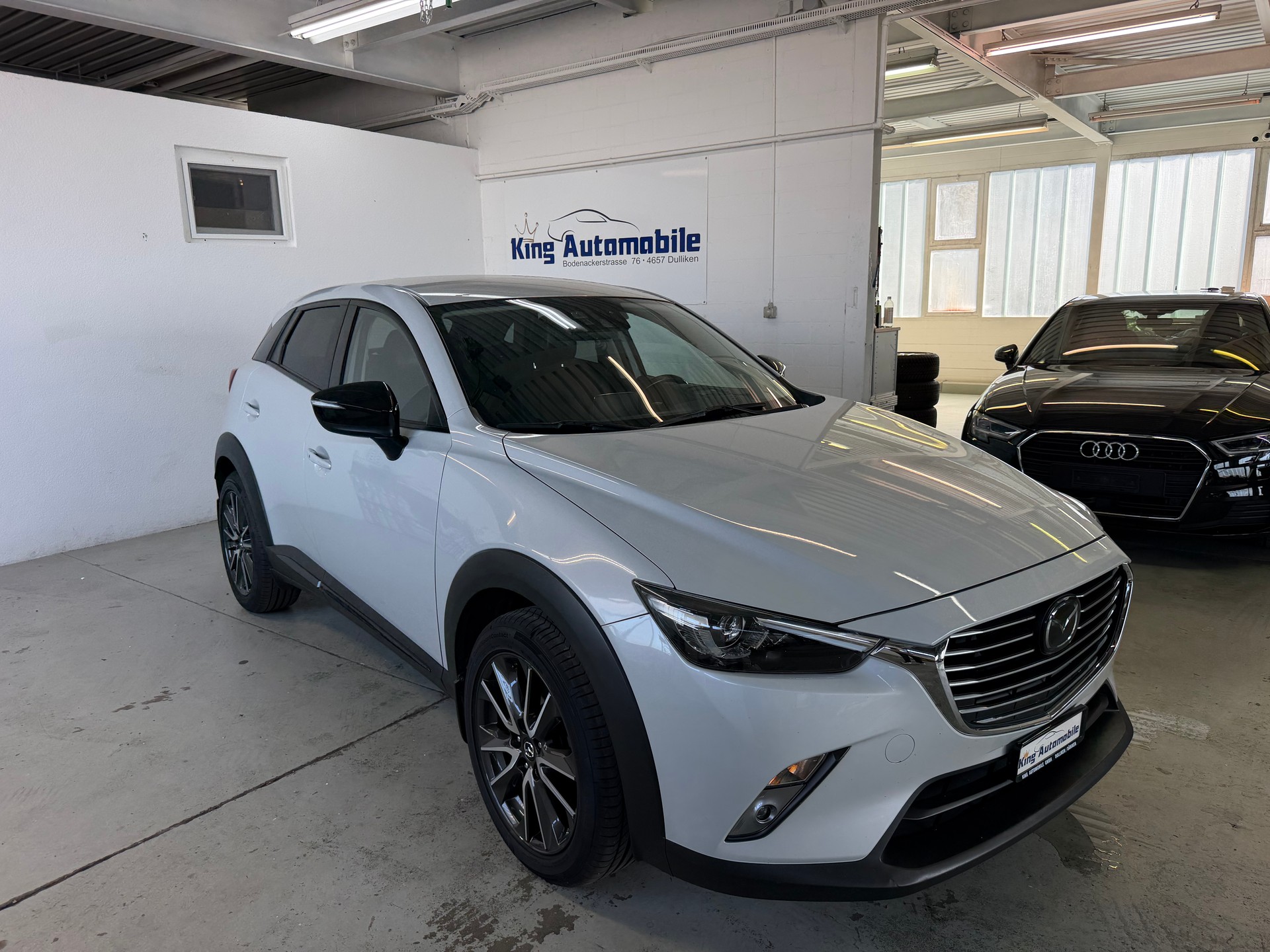 MAZDA CX-3 2.0 Revolution AWD Skyactiv Drive | CH-Auto | 1-Hand | Frisch MFK | AHK | Leder | Navi-showroom-element-3
