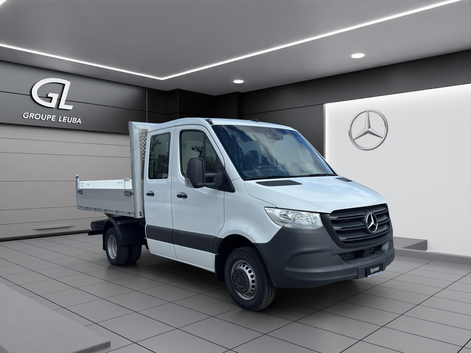 Photo MERCEDES-BENZ SPRINTER Sprinter 517 CDI DK Standard pont basculant
