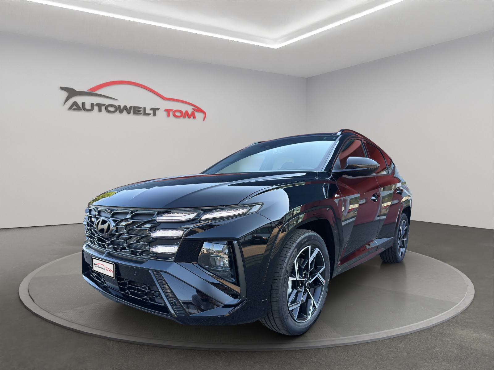 HYUNDAI 1.6 T-GDI N-Line MHEV 4x4 180PS Panorama AHK-image-0