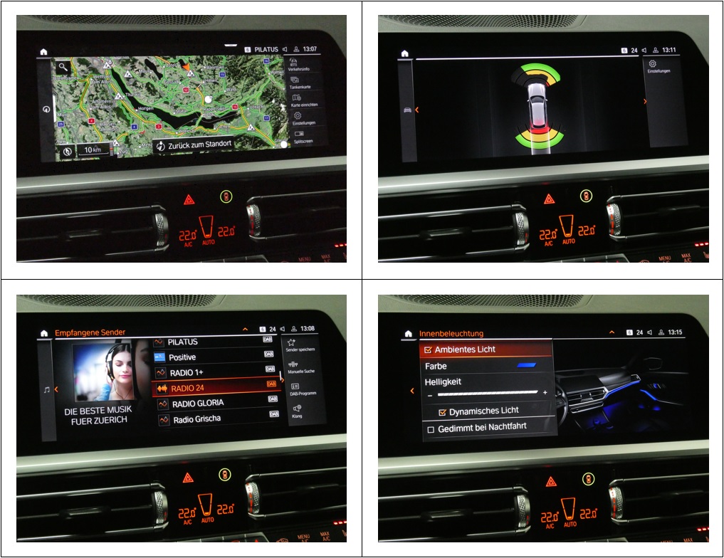 BMW 330i Touring Steptronic M Sport - Navi - Leder/Alcantara - Ambiente - 258 PS-image-12