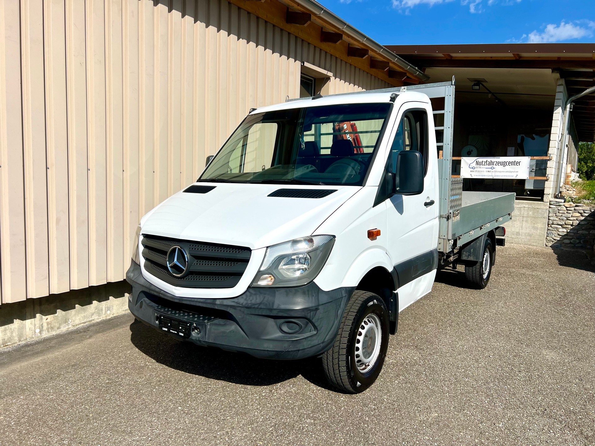 MERCEDES-BENZ Sprinter 316 CDI 7G-Tronic "Spezial 3500kg AHK" mit Kran by Nutzfahrzeugcenter Seetal