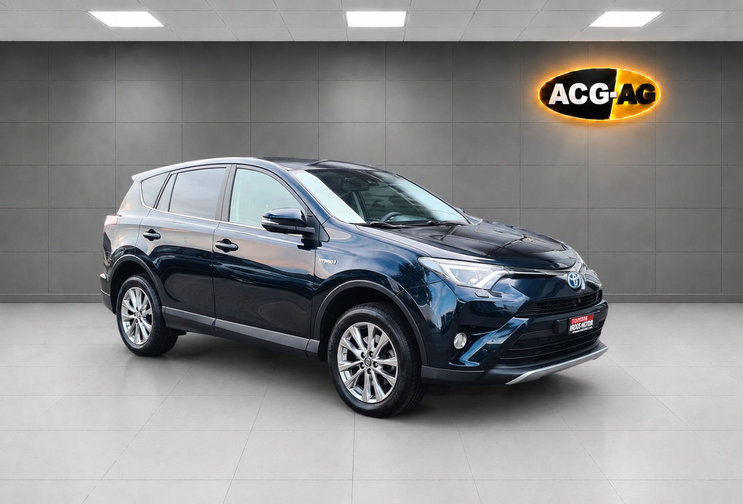 TOYOTA RAV-4 2.5 HSD Sol Premium e-CVT ** Voll-Leder ** Gr-Navi ** RF-Kamera ** Abstandsregelsysteme ** Sitzmemory ** Frisch Ab MFK **-image-0