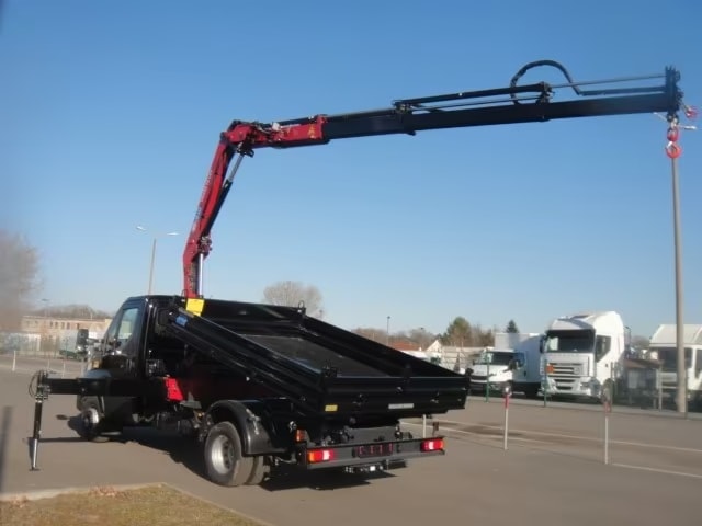 IVECO 70 C 18H Kipper mit Kran-image-4