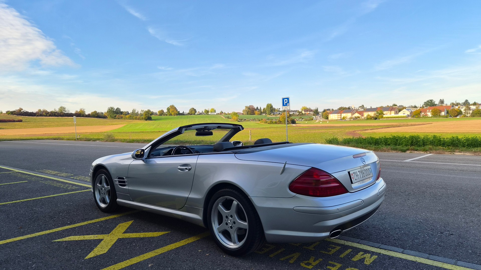 MERCEDES-BENZ SL 500 AMG Paket ab Werk-image-4