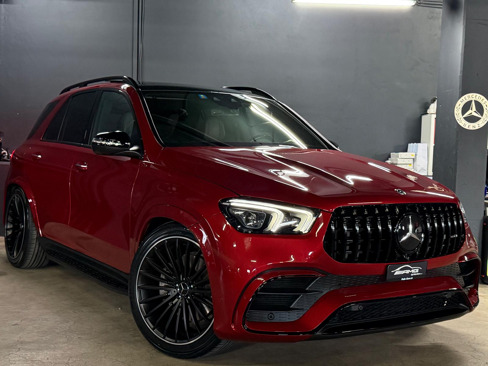 MERCEDES-BENZ GLE 450 4Matic (GLE 63AMG Bodykit) Limited Red&Black Performance 9G-Tronic 2Jahre Garantie *7Plätzer*-showroom-element-1