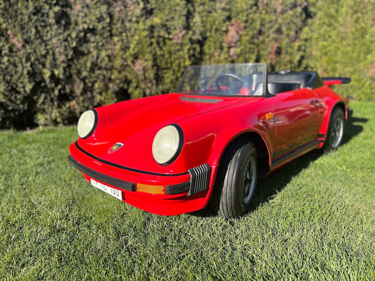 PORSCHE 911 Kinderfahrzeug mit Benzinmotor-image-0