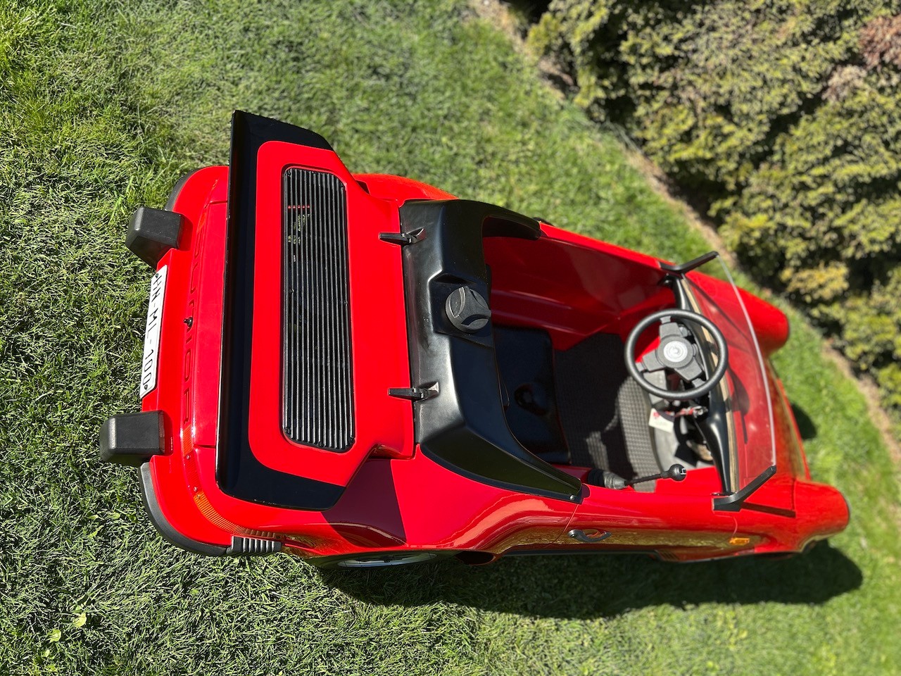 PORSCHE 911 Kinderfahrzeug mit Benzinmotor-image-6