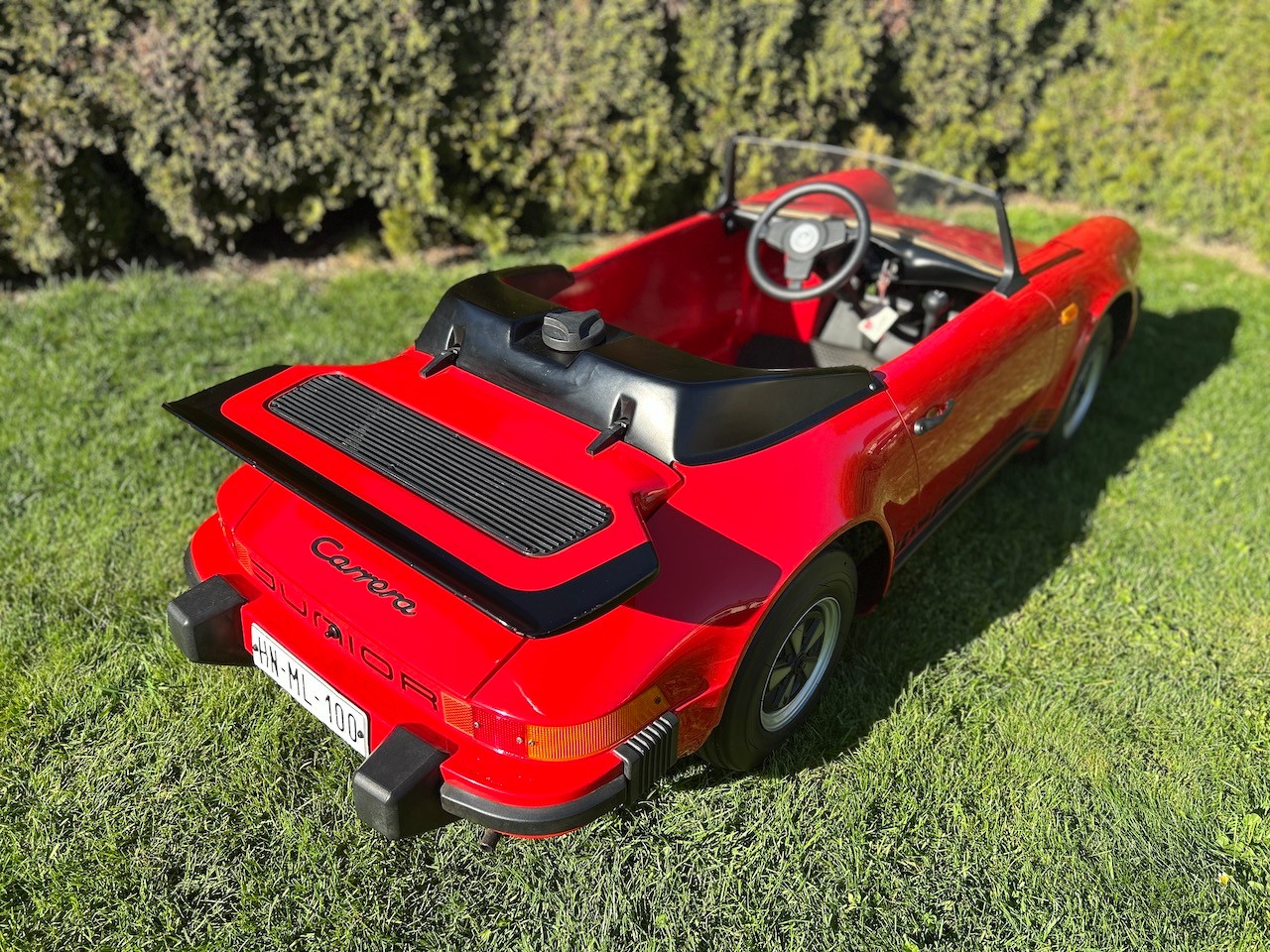 PORSCHE 911 Kinderfahrzeug mit Benzinmotor-image-13